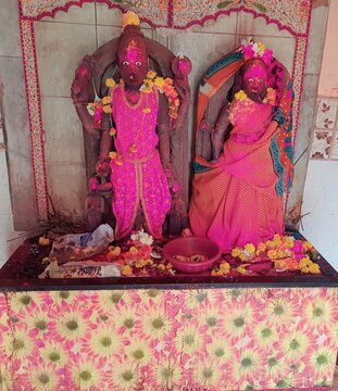 Vithuraya's Pandhari the lord vitthal and rakhumai.