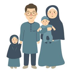 muslim parents and children