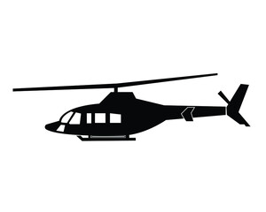 helicopter silhouette