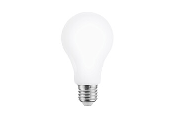 Light bulb lamp isolated on white background. Have clipping paths function for easy to use design. Background for Info-graphics, Presentations. Business Concept ideas.