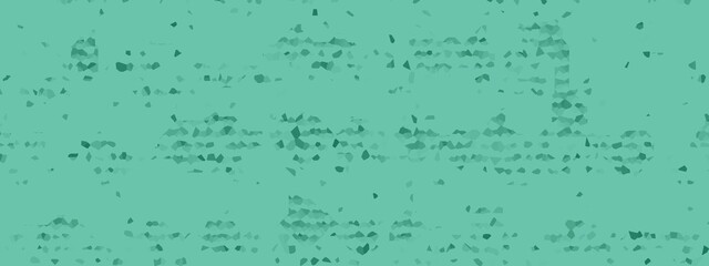 Banner, random geometric shapes with Jungle green color. Random pattern background. Texture Jungle green color pattern background.