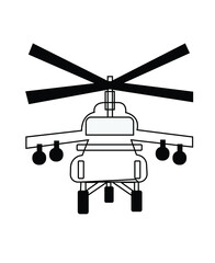 helicopter illustration
