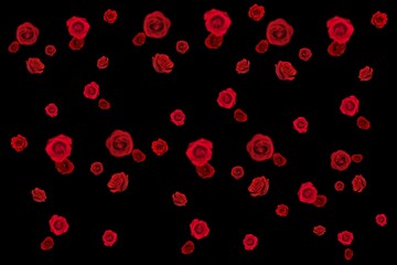 3d render illustration, Amazing picture of valentine hearts background