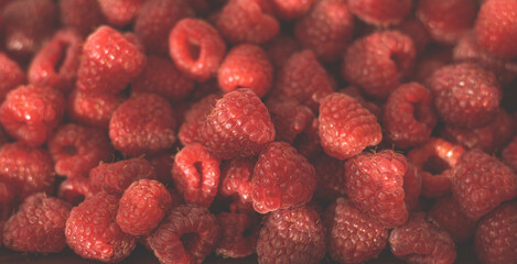 Summer fruity berry background. Table with berries and fruits. Summer breakfast, vacation, morning, sun. Berries, raspberries, blackberries, gooseberries. Vase with berries and fruits. 