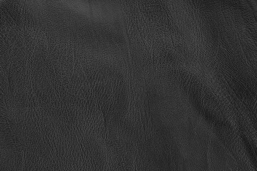 Black leather texture background with seamless pattern and high resolution.