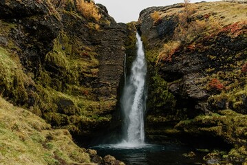 Wodospady na Islandii © Radosaw