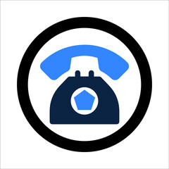 Calling communication Classic Phone icon