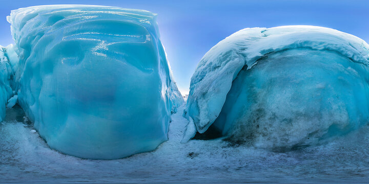 Inside Matanuska Glacier