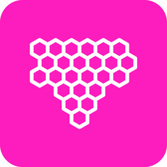Honeycomb Vector Icon Design Illustration