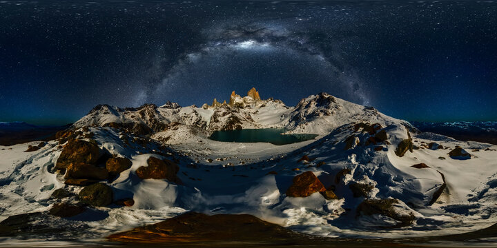 Fitz Roy and Milky Way