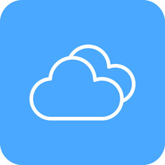 Cloud Vector Icon Design Illustration
