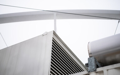 .Ventilation grille of the power generator