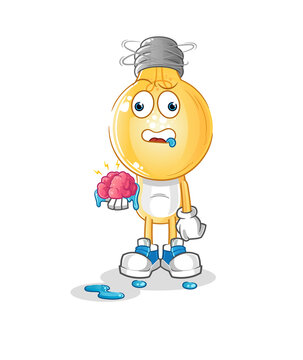 recommend clip art: light bulb head cartoon no brain vector. cartoon character