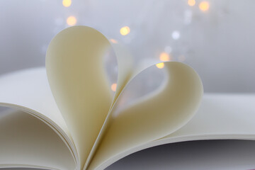 heart shaped book