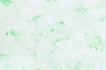 Fototapeta na wymiar Delicate, tender green pastel watercolor shades, paint and water stains, spring concept. Abstract hand draw background