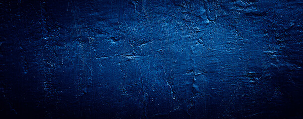 dark blue grungy abstract cement concrete wall texture background