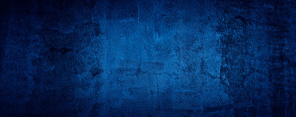 dark blue grungy abstract cement concrete wall texture background