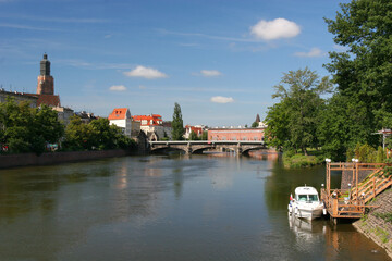 Wroclaw (Wroc&sup3;aw) and Odra River, Poland