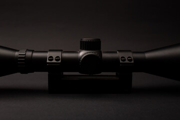 Sight for weapons on a yellow background