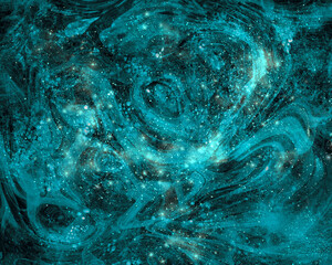 Modern organic abstract background, digital paint texture