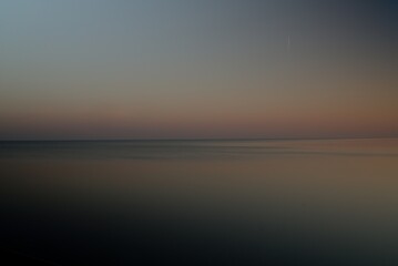 View of the Baltic Sea in Kołobrzeg.


