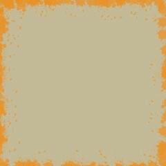 gray background with yellow frame