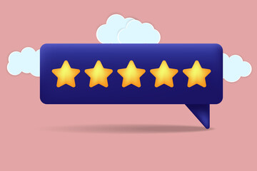 The concept of reviews and user reviews. User reviews on the Internet. The concept of evaluating the experience of customer reviews. A message from the user's client service. Vector illustration.