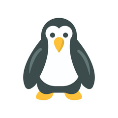 Penguin animal Vector icon which is suitable for commercial work and easily modify or edit it

