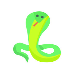 Snake animal Vector icon which is suitable for commercial work and easily modify or edit it

