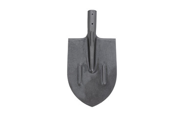 Reinforced bayonet shovel Rail steel .on white background