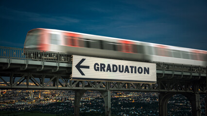 Street Sign to Graduation