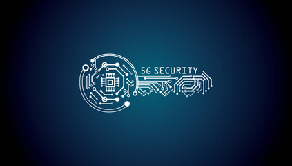 5G network security icon