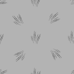 Scratches of seamless pattern. Hand drawn horror background.