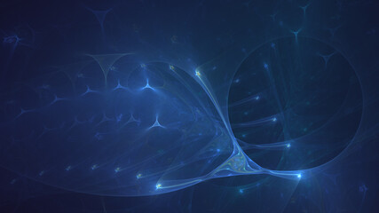 3D rendering abstract colorful fractal light background