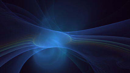 3D rendering abstract colorful fractal light background