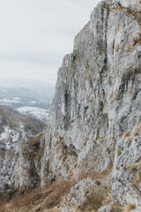 rock in the mountains