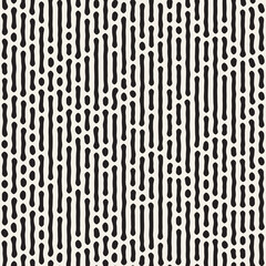 Vector seamless pattern. Repeating geometric elements. Stylish background design.