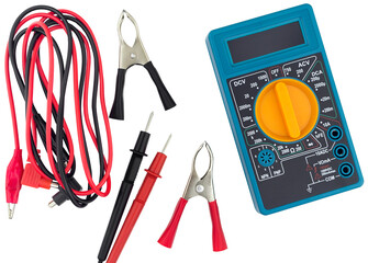 crocodile clip wire clamps for recharge battery car and Multimet