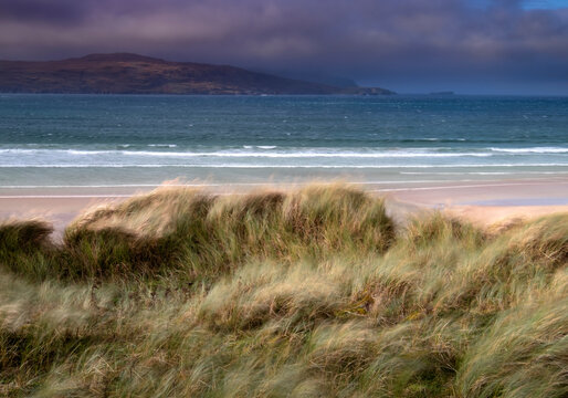 Balnakeil Bay looking to Cape Wrath, near Durness, Sutherland, North West Scottish Highlands, Scotland