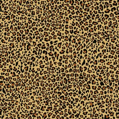Leopard print stylish seamless pattern for clothes, luxury background for print