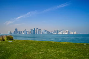Fototapeten Doha skyline from MIA Park © Cavan