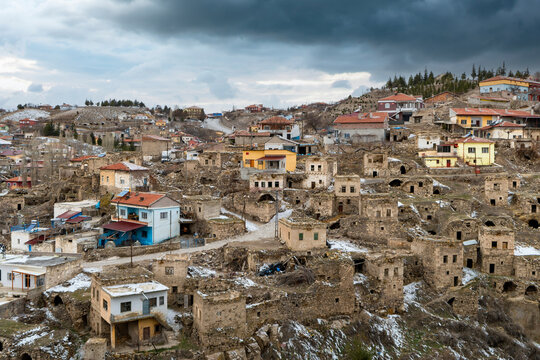 Ihlara Town view at Cappadocia Region in Turkey