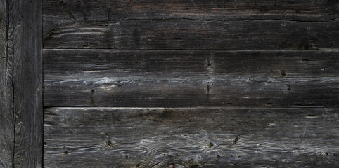 Old wood plank texture background. Grunge brown textured wooden background. The surface of the old wood texture. Abstract background, empty template.