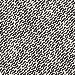 Vector seamless pattern. Repeating geometric elements. Stylish background design.