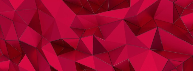 Naklejka premium Color Blend Rainbow Trendy Low Poly BG Design magenta 3d