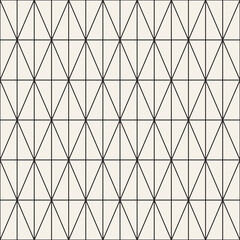 Vector seamless pattern. Repeating geometric elements. Stylish background design.