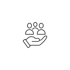 customers care icons symbol vector elements for infographic web