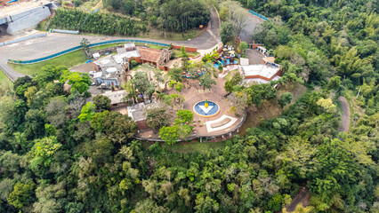 The Triple Frontier, a tri-border area between Paraguay, Argentina and Brazil, Brazilian side....