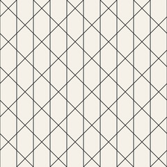 Fototapeta premium Vector seamless pattern. Repeating geometric elements. Stylish background design.