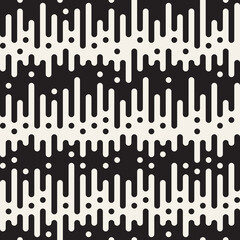 Vector seamless pattern. Repeating geometric elements. Stylish background design.